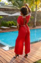 Combinaison gaufrée, Vert sapin, Taille unique