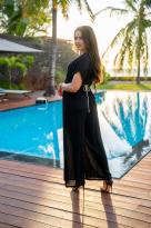 Combinaison gaufrée, Vert sapin, Taille unique