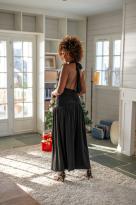 Robe moulante , Blanc, L