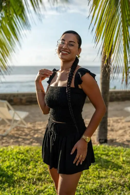 Jupe short gaufrée, Noir, Taille unique