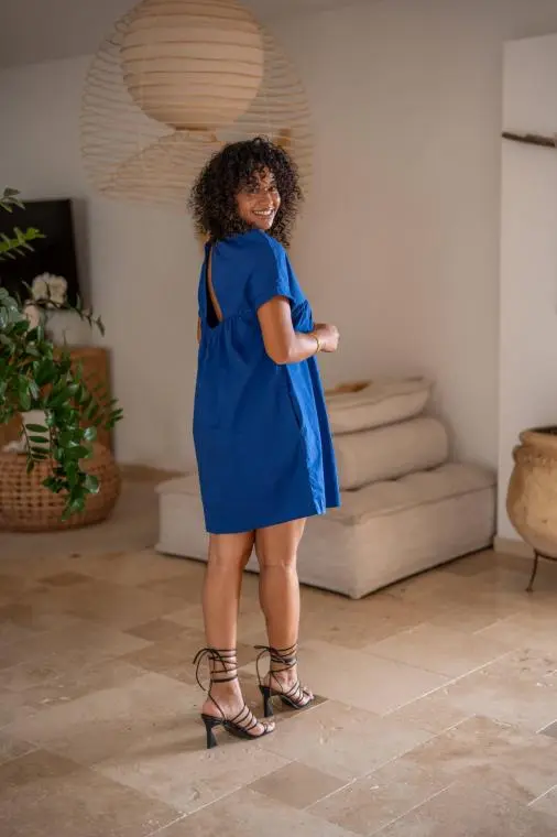 Robe babydoll, Vert matcha, L/XL