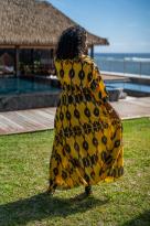 Chemise imprimée, Rouille, Taille unique