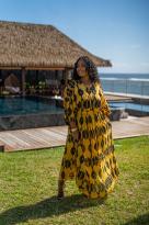 Chemise imprimée, Rouille, Taille unique