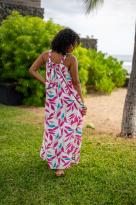 Robe imprimée, Vert, L/XL