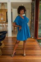 Robe courte , Magenta, Taille unique