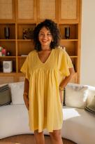 Robe courte , Magenta, Taille unique