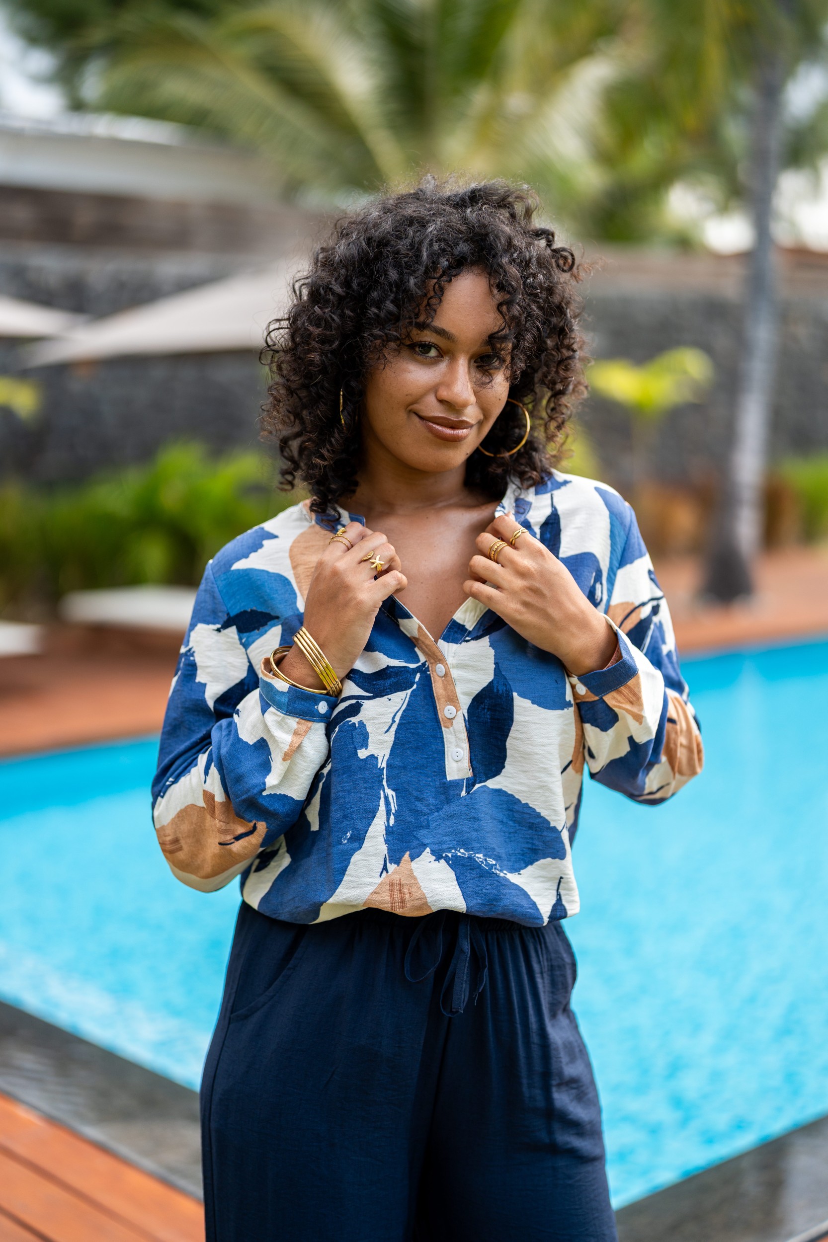 Chemise imprim&eacute;e