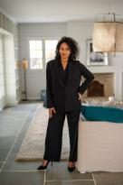 Veste fluide unie, Écru, Taille unique