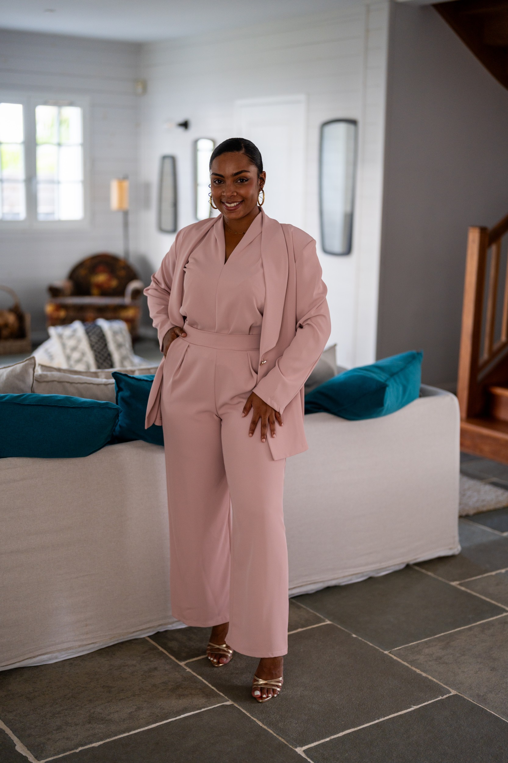 Veste fluide unie, &Eacute;cru, Taille unique