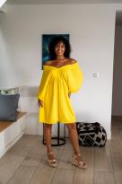 Robe courte, Blanc, Taille unique