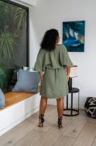 Robe courte, Blanc, Taille unique