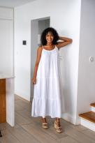Robe à bretelles, Jaune, Taille unique