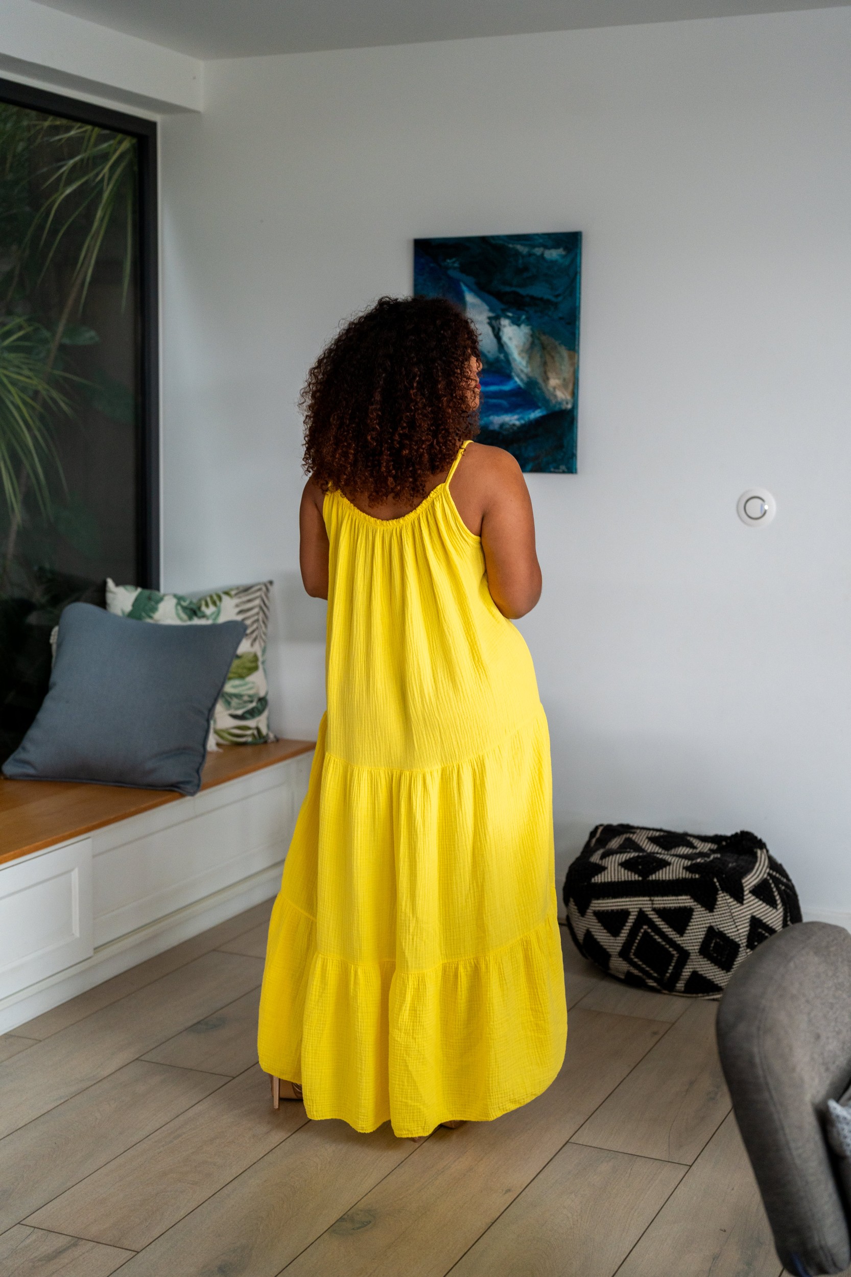 Robe bretelles, Rose, Taille unique