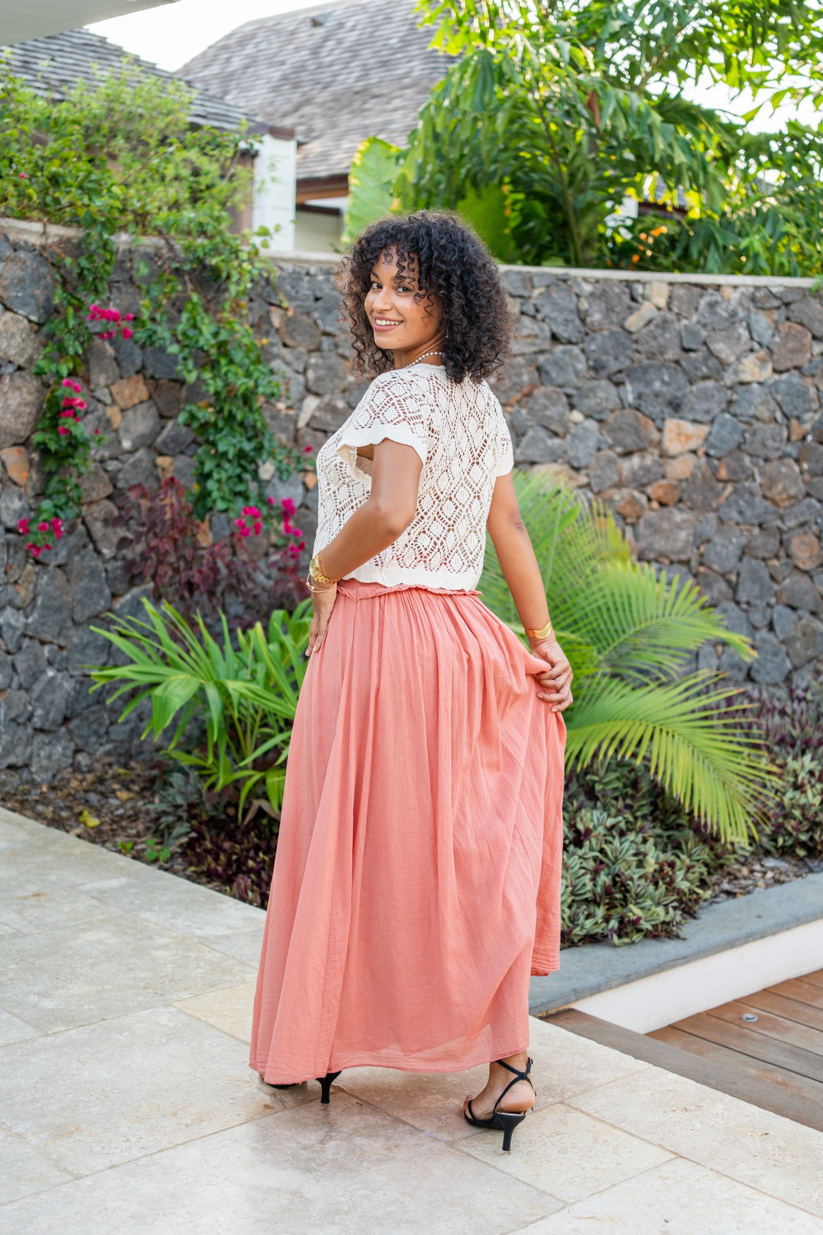 Jupe unie Choco, Taille unique