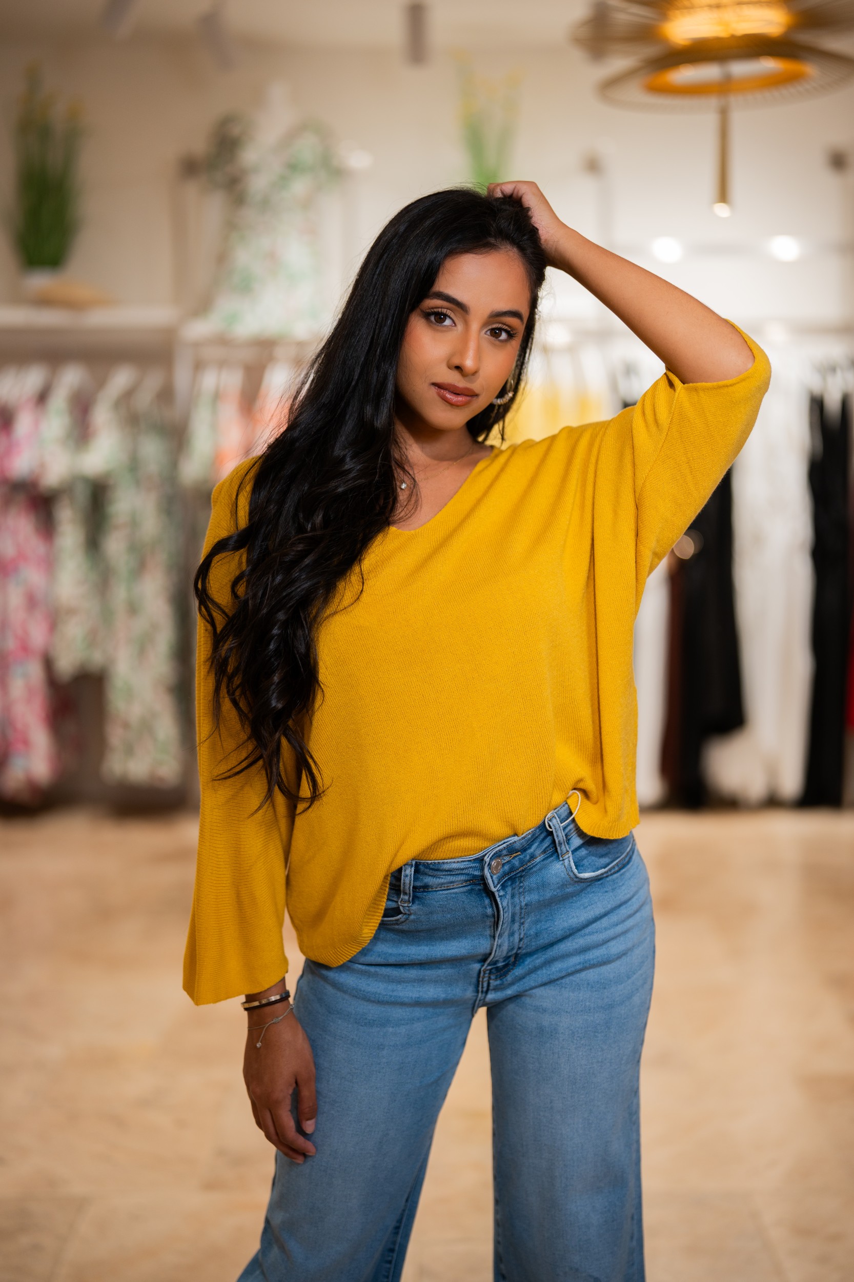 Pull en maille, Bordeaux, Taille unique