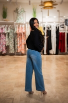 Pull en maille, Bordeaux, Taille unique