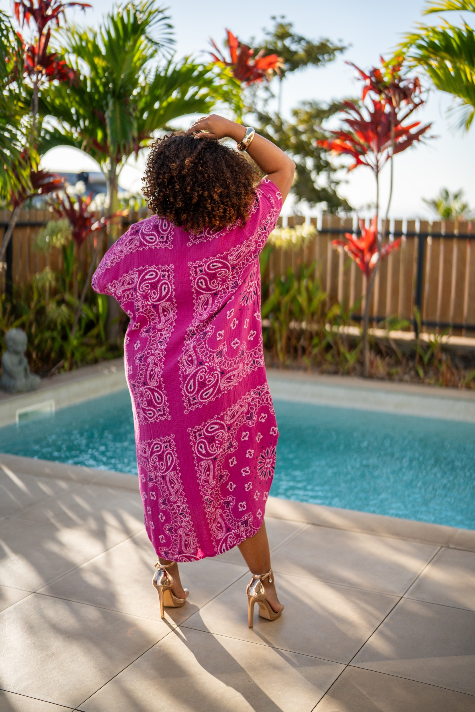 Robe "BANDANA", Blanc, Taille unique