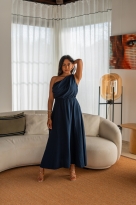 Combinaison pantalon bouffant, Marine, Taille unique